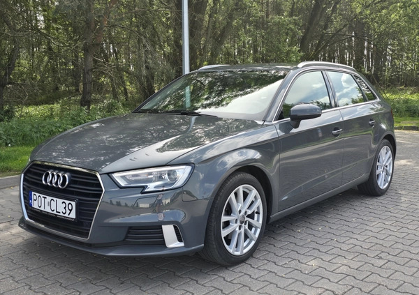 Audi A3 cena 70900 przebieg: 103939, rok produkcji 2019 z Ostrzeszów małe 326